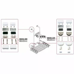 Fiamma Halterungskit Unten