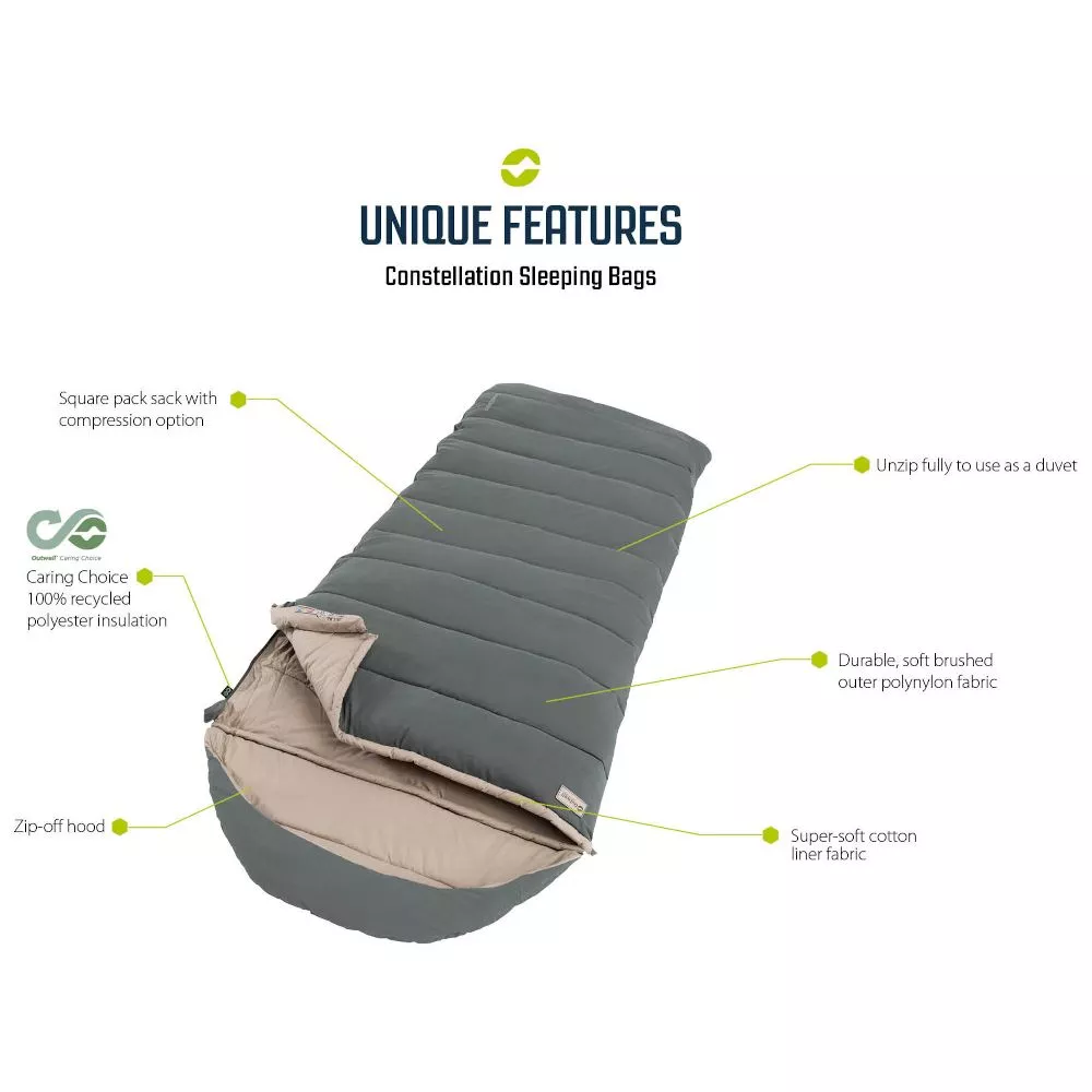 Deckenschlafsack Outwell Constellation Lux – Bild 2