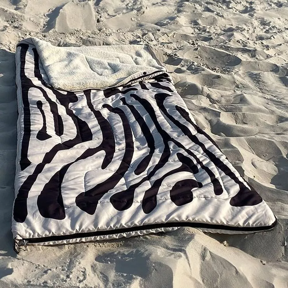 Schlafdecke Bent Vanlife Schlafsack Bentcho; Zebra Druck – Bild 2