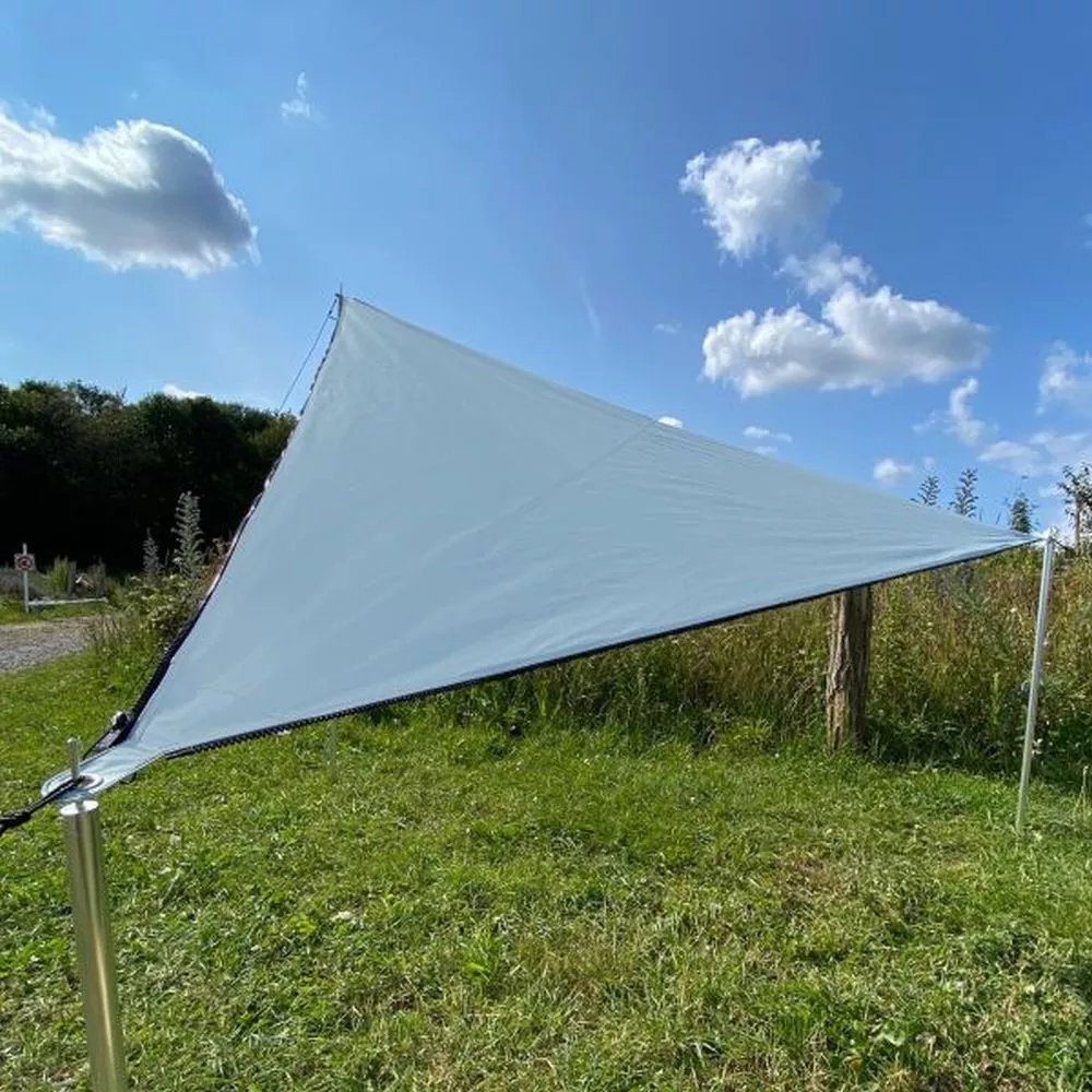 Camping-Sonnensegel Bent TC Zip Canvas Scandinavian, Design: Sky Gray
