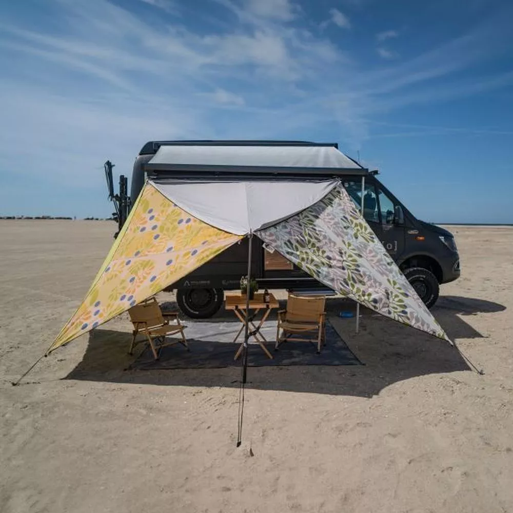 Camping-Sonnensegel Bent TC Zip Canvas Scandinavian, Design: Moss – Bild 3