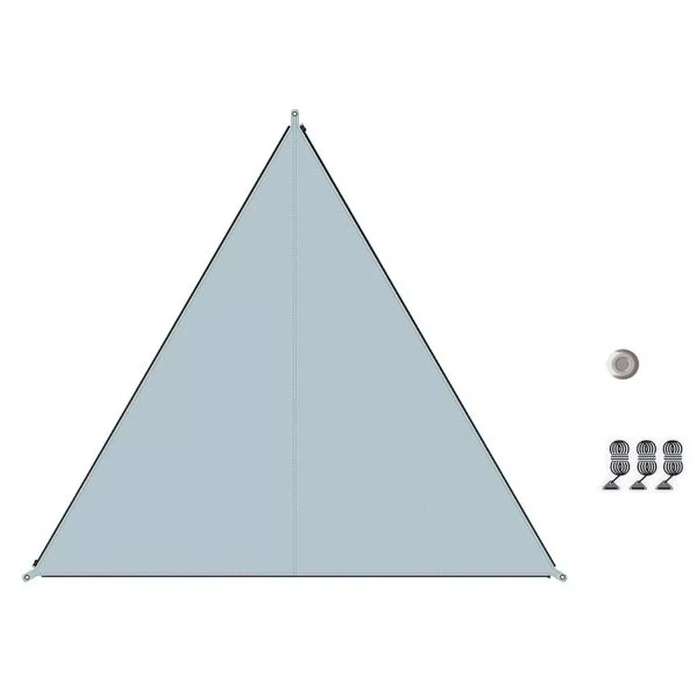 Camping-Sonnensegel Bent TC Zip Canvas Scandinavian, Design: Sky Gray – Bild 2