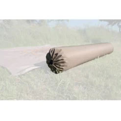 Aufblasbare Kissenrolle Bent Zip-XL Lounger, Ocker