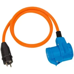Schuko/CEE-Adapter Brennenstuhl Winkeladapterkabel