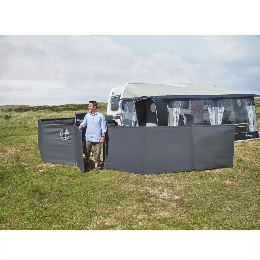 Camping-Sichtschutzwand Isabella Mega Granite 690 Cm – Bild 3