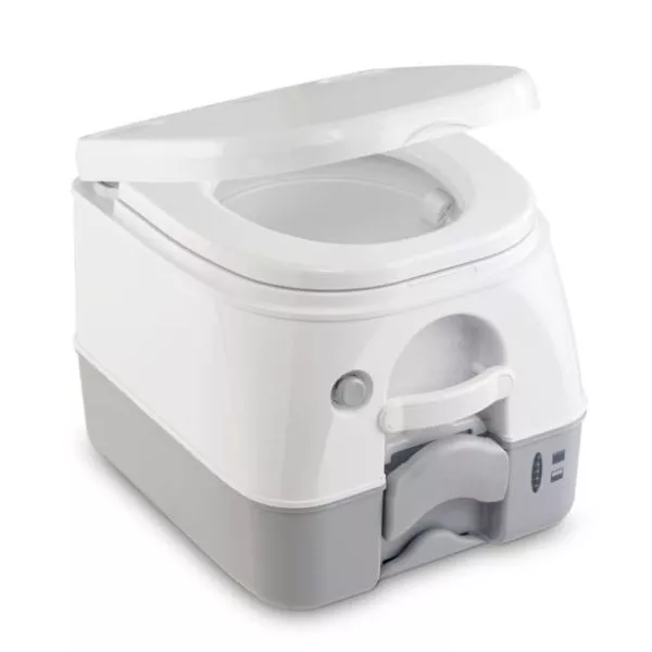 Campingtoilette Dometic 972, Weiss/grau – Bild 2