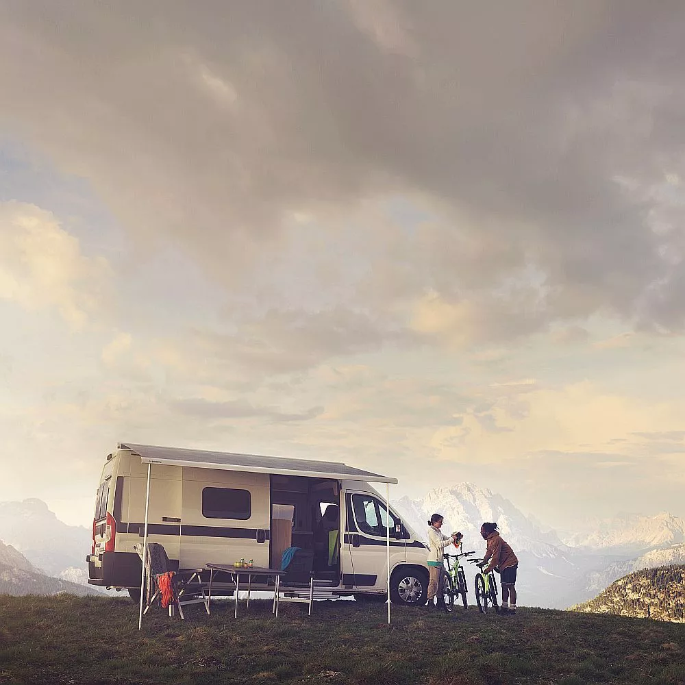 Dachmarkise, Sonnenstore Dometic PerfectRoof PR 2000, Anthrazit – Bild 2