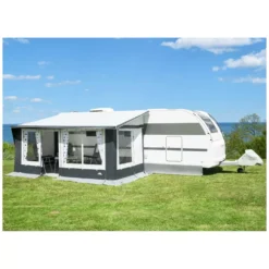 Wohnwagen-Vorzelt DWT Juwel 4 Seasons - Linkseinzug | 32er Stahl