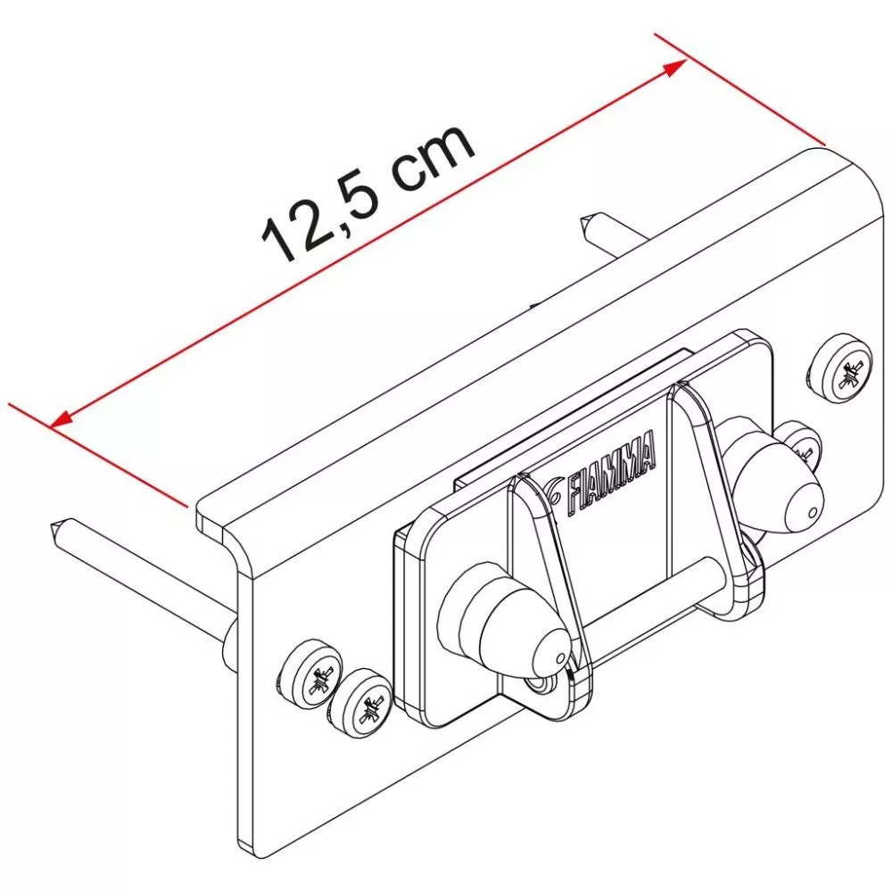 Fiamma Carry-Bike Kit Dethleffs Ab BJ 2016 – Bild 2