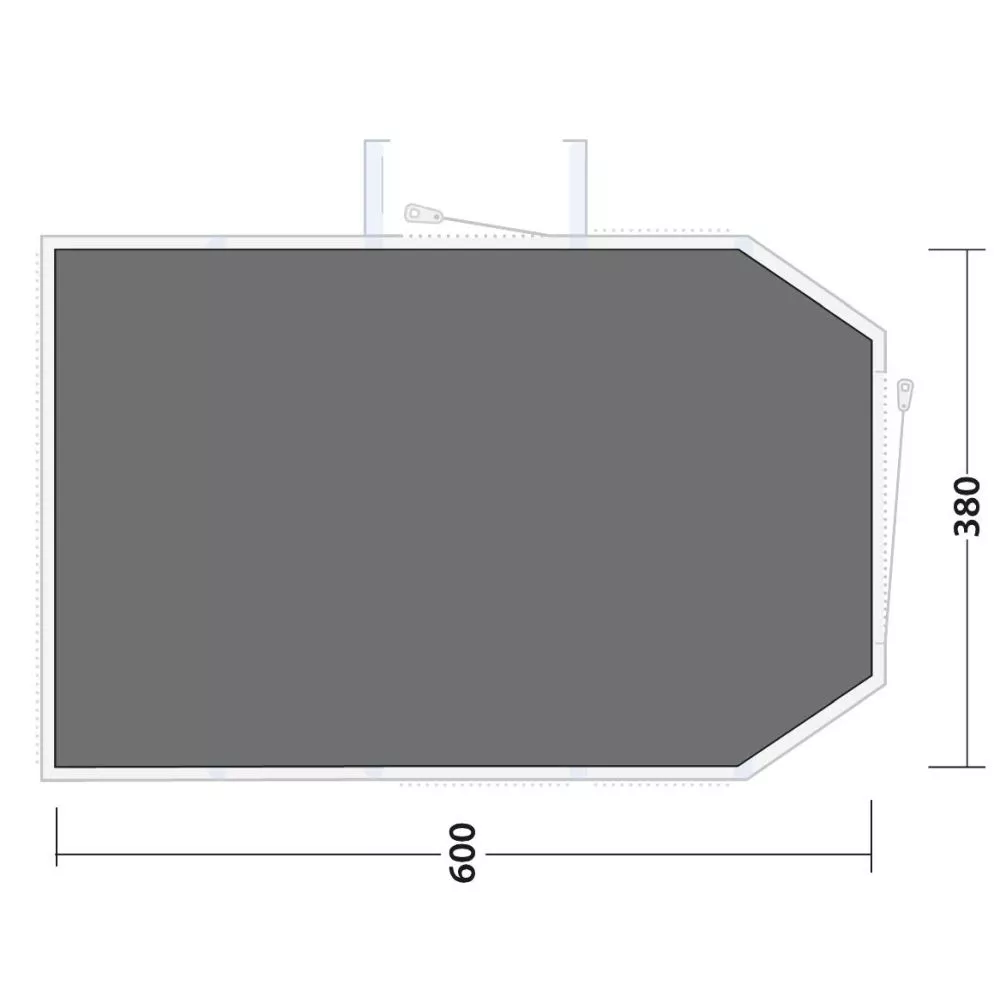 Unterlage Outwell Footprint Montana 6 Air – Bild 2