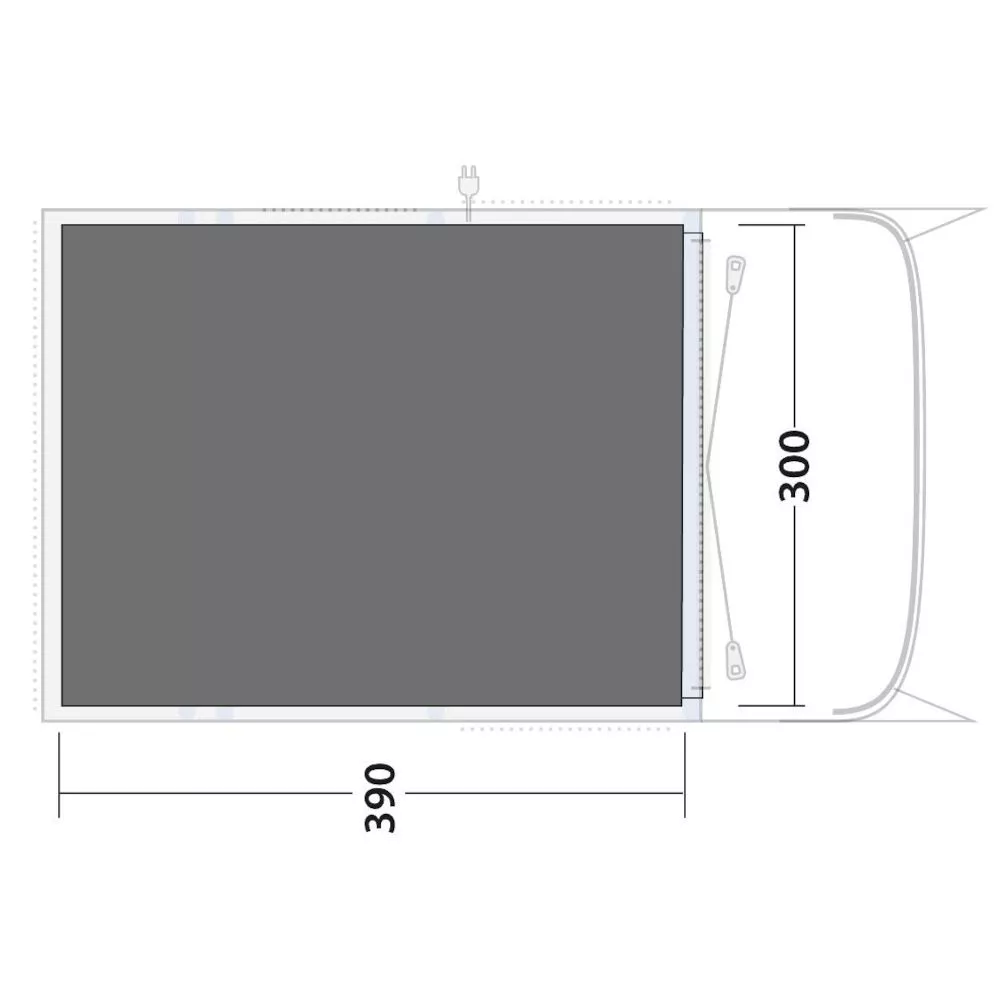 Unterlage Outwell Footprint Flagstaff / Nashville / Monterey 5 Air – Bild 2