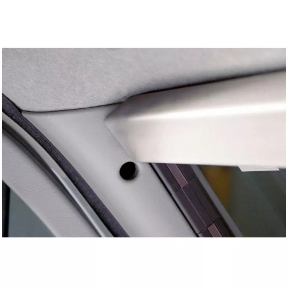 Plissee Frontscheiben-Verdunkelung Remis REMIfront IV Für Fiat Ducato 290, BJ 2014 - 2021, Beige – Bild 4