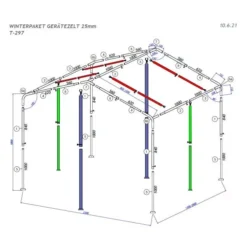 Hahn Zelte Winterpaket Für Gerätezelt Weser
