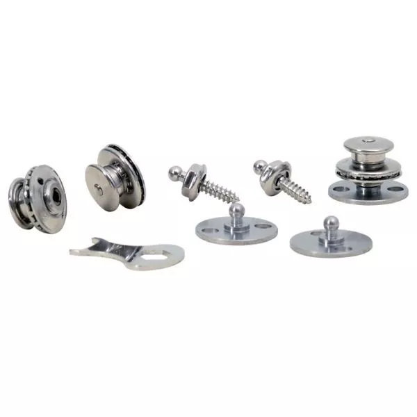 Sicherheitsdruckknopf Hindermann LOXX, 5 Stück