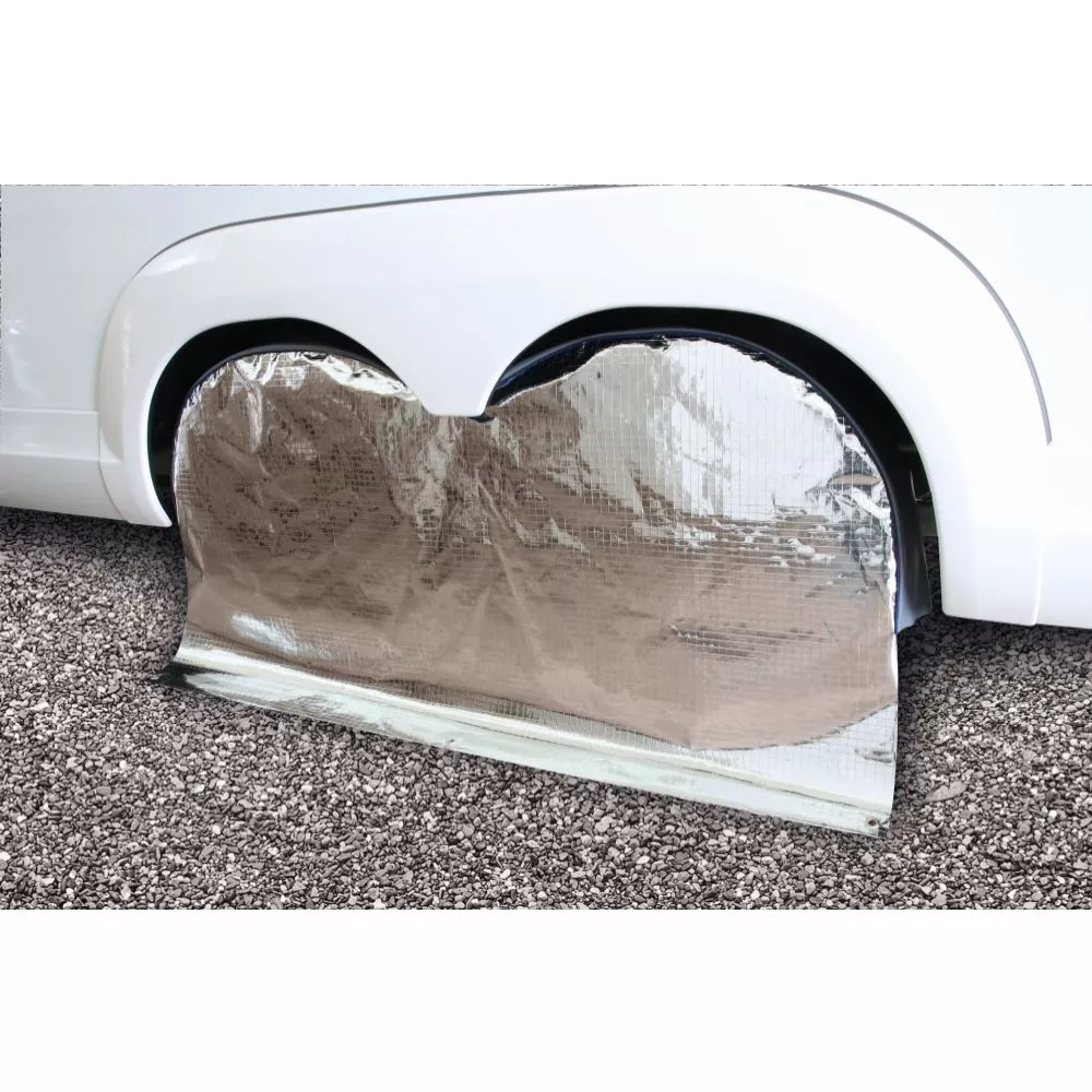 Hindermann Radschutzhülle Reflex, Für Wohnmobile Und Wohnwagen Mit Tandemachse