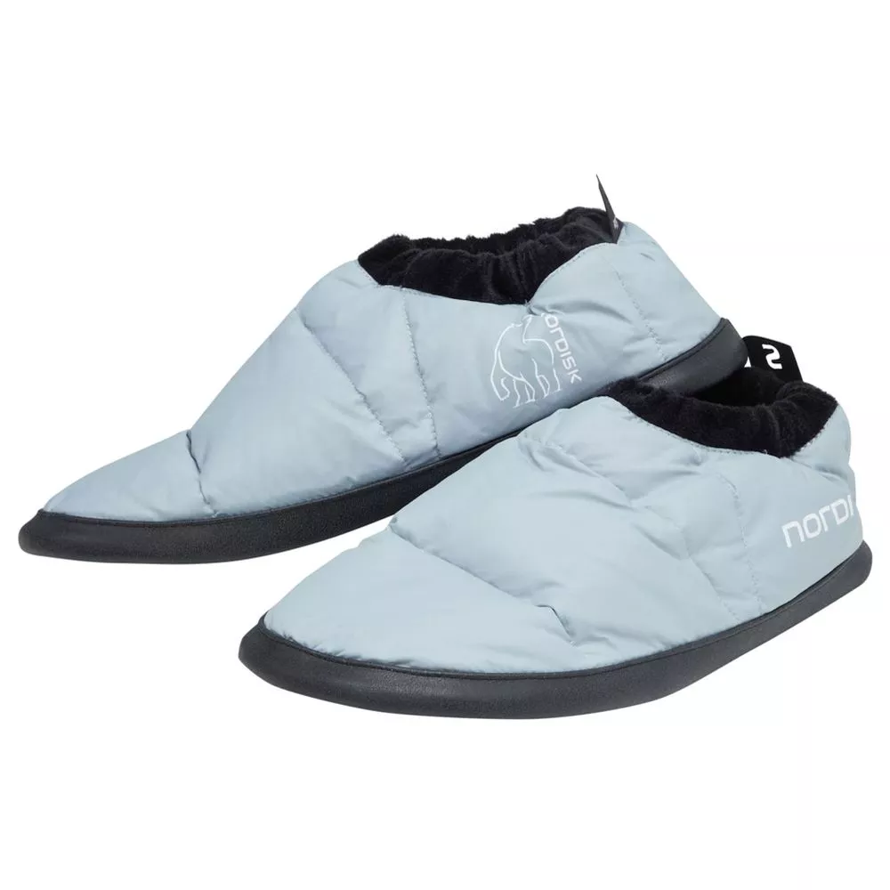 Daunenschuhe Nordisk Mos Down Slippers L (41-43), Arona Blue – Bild 4