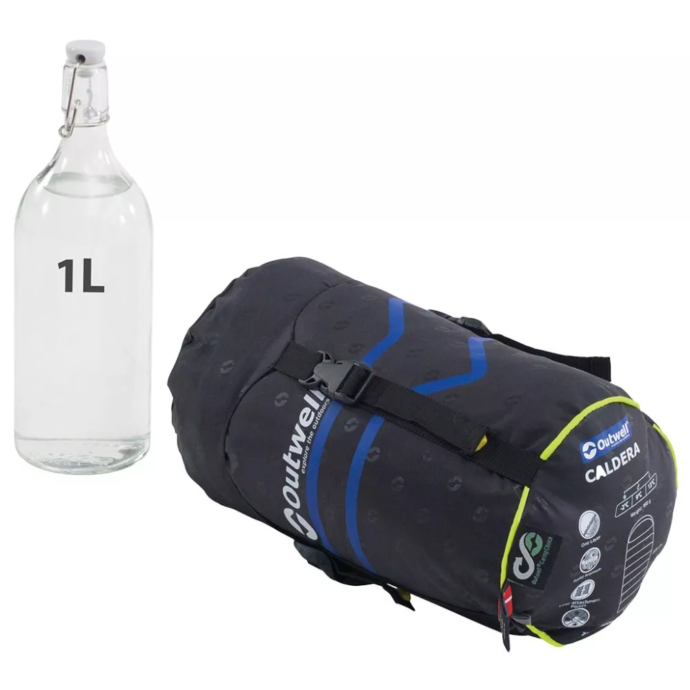 Deckenschlafsack Outwell Caldera, Reissverschluss Links – Bild 4