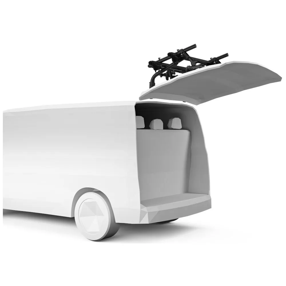 Heckträger Thule WanderWay Für VW T6 | Schwarz – Bild 11