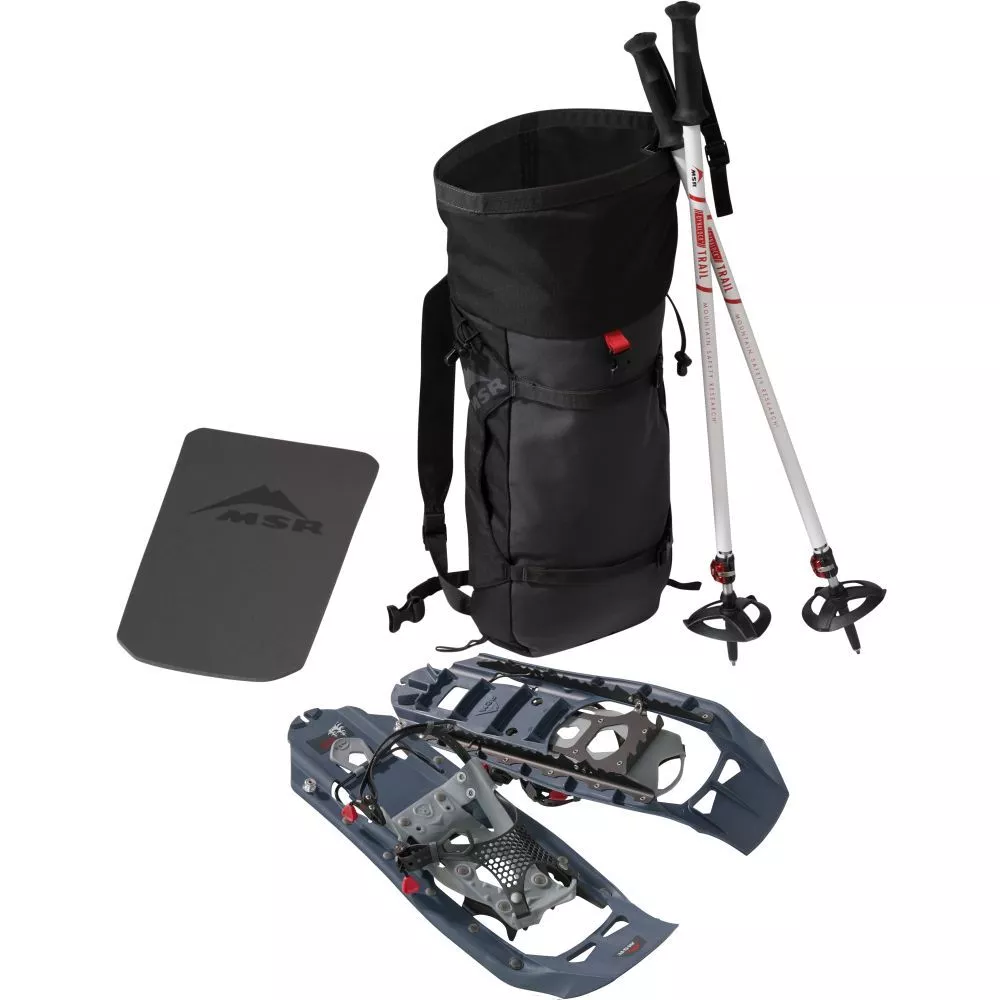 Einsteigerpaket MSR Evo Trail Schneeschuh-Kit, Midnight