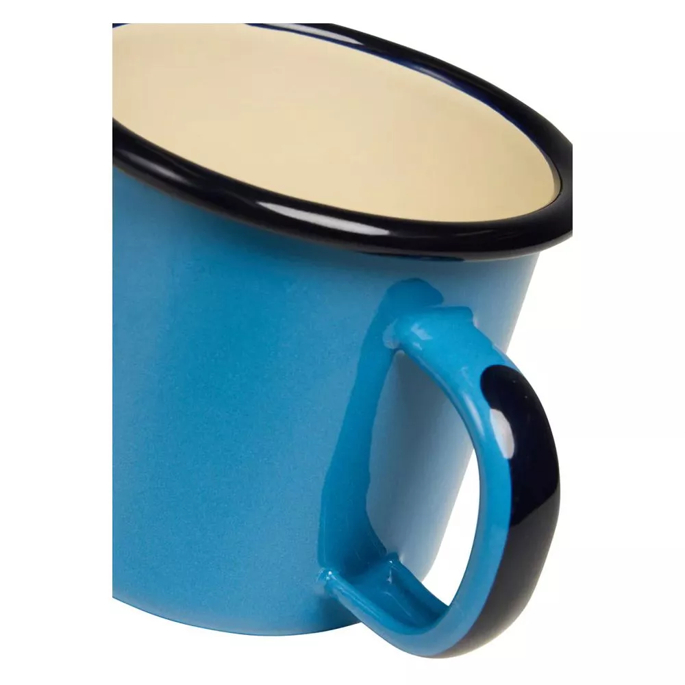 Emaille-Becher Nordisk Madam Blå Cup | 350 Ml | Sky Blue – Bild 2