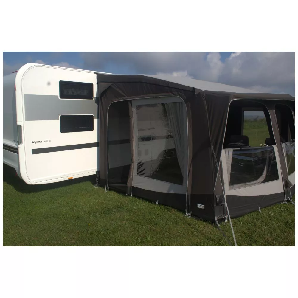 Aufblasbares Wohnwagen- & Wohnmobil-Vorzelt Telta Soul 490 + Gratis Innenhimmel – Bild 19