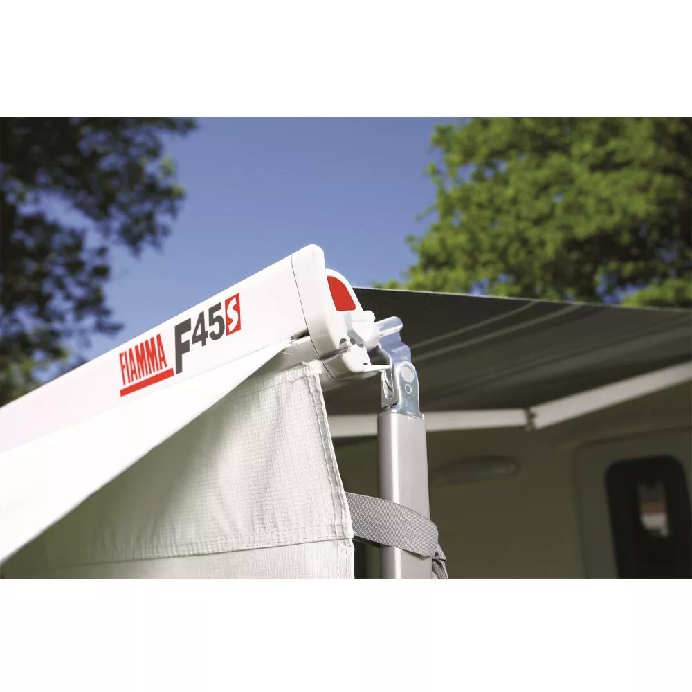 Markise Fiamma F45S 350, Tuch: Royal Grey, Gehäuse: Polar White – Bild 6