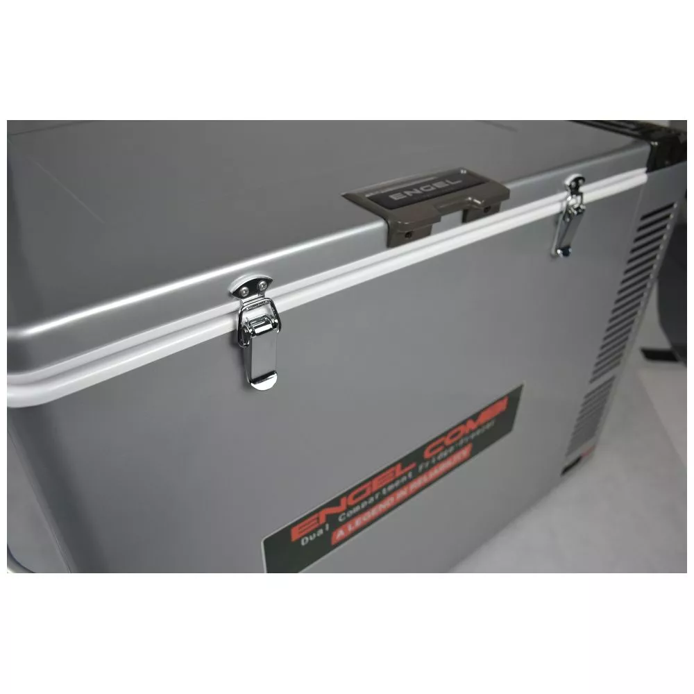 Kompressor Kühlbox Mit Tiefkühlfach Engel MD80F-C-S – Bild 4