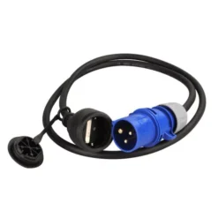 Jäger Direkt CEE-Stecker Mit Schuko-Adapter Auf Schutzkontakt-Kupplung