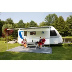 Wohnwagen-Sonnenstore Fiamma Caravanstore 410 XL, Tuch Royal Grey