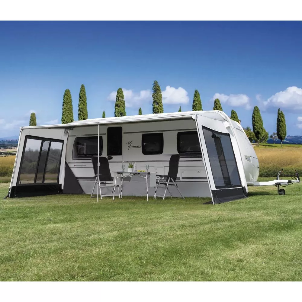 Markisen-Seitenteil Wigo Zelte Rolli Plus Modul Seitenwand Camouflage – Bild 2