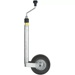 Deichsellaufrad Winterhoff Mit Stützlastanzeige ST 48-CW-255 SB, Vollgummi / Stahl