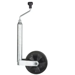 Deichselstützrad Winterhoff Deichsellaufrad ST 48-C-240 S, Gummi / Kunststoff