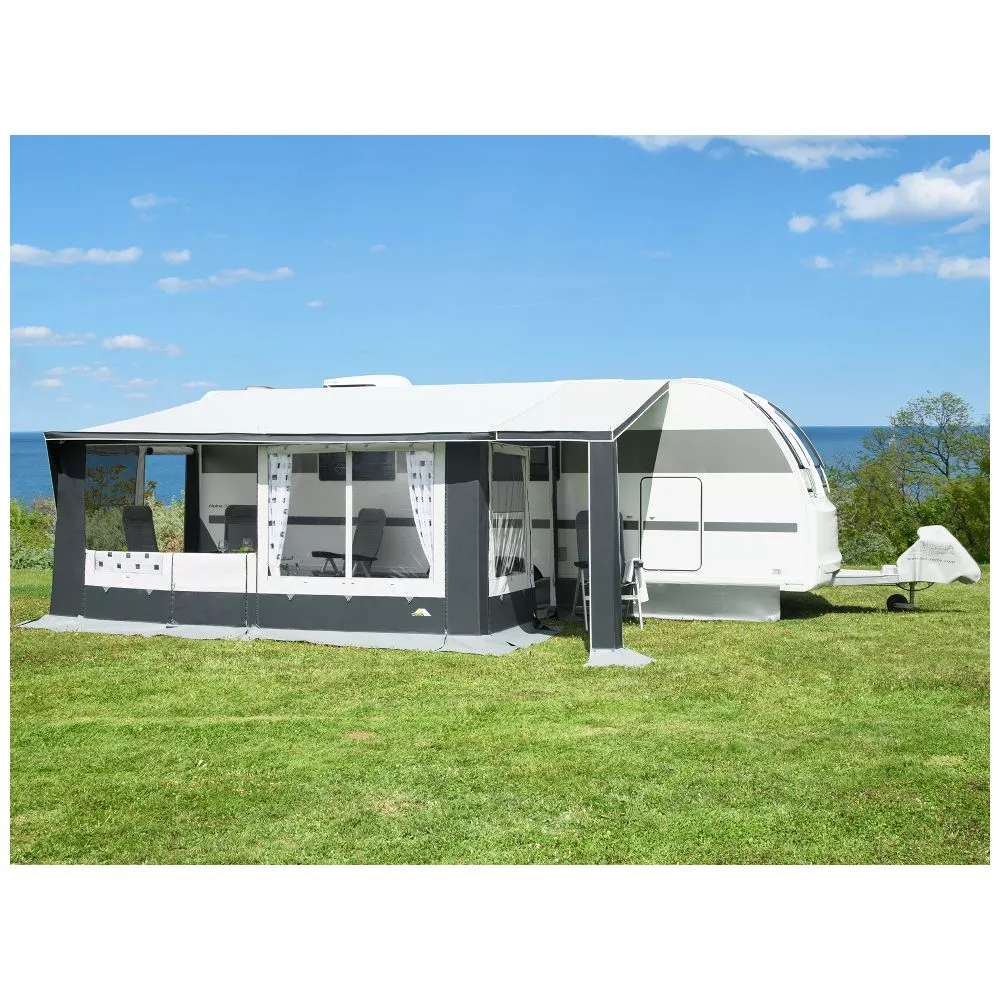 Wohnwagen-Vorzelt DWT Juwel 4 Seasons - Linkseinzug | 32er Stahl – Bild 6