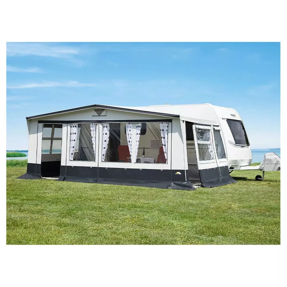 Wohnwagen-Vorzelt Dwt Zelte Ambassador III 300 | 32er Stahl – Bild 2