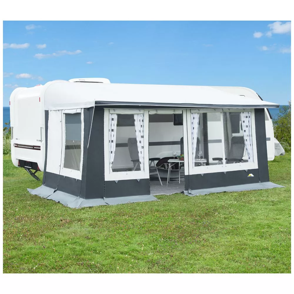 Wohnwagen-Vorzelt DWT Juwel 4 Seasons - Linkseinzug | 32er Stahl – Bild 3